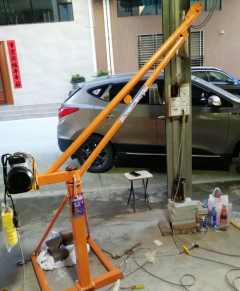 室外吊運機的優(yōu)勢是用到哪搬到哪